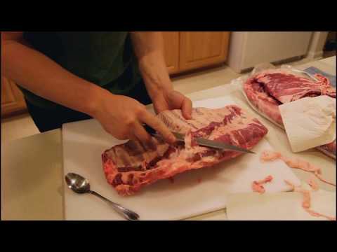 How to Trim Pork Spare Ribs (St. Louis Style Cut)