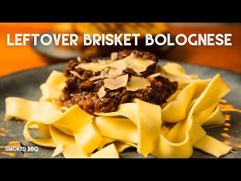 Leftover Brisket Bolognese: Use Your Leftover BBQ Brisket