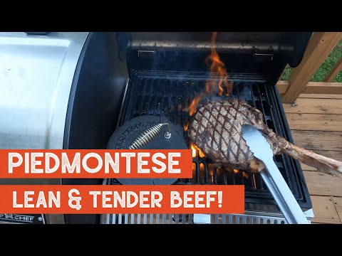 Certified Piedmontese Beef Tomahawk Cook On the Camp Chef Woodwind