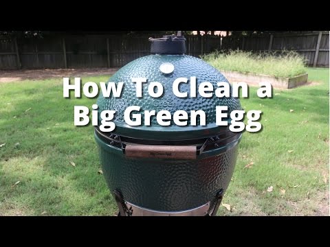 How To Clean a Big Green Egg | Big Green Egg Cleaning Malcom Reed HowToBBQRight