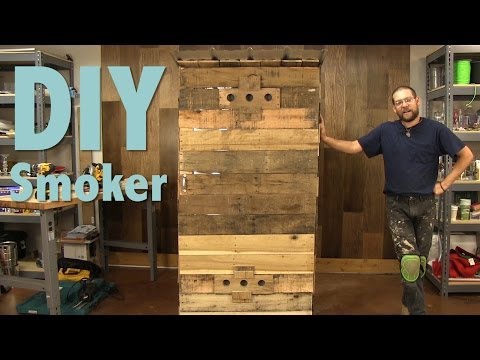 How to Build a Smokehouse With Pallets Part 1 of 3