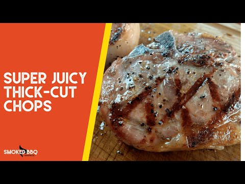 BBQ Pork Chops Recipe - Easy Grilled Juicy Thick-Cut Chops