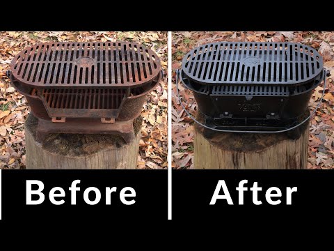 How to Clean A Rusty Grill [Step by Step Guide] - Smoked BBQ Source