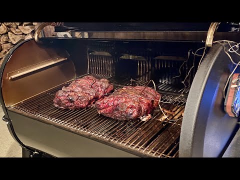 Weber SmokeFire Pellet Grill Pulled Pork over nighter | Grease Fire