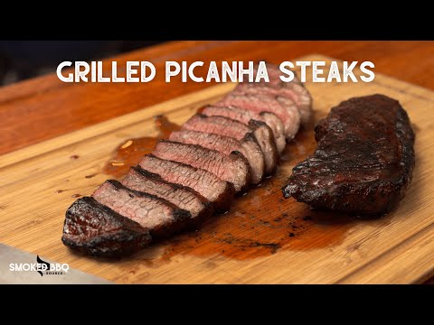Grilled Picahna Steaks on the Weber Kettle