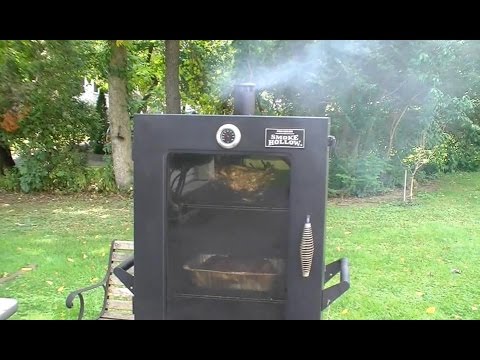 Smoked Pulled Pork Shoulder Smoke Hollow Propane Smoker BBQ