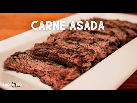 Authentic Carne Asada Grilled over Charcoal