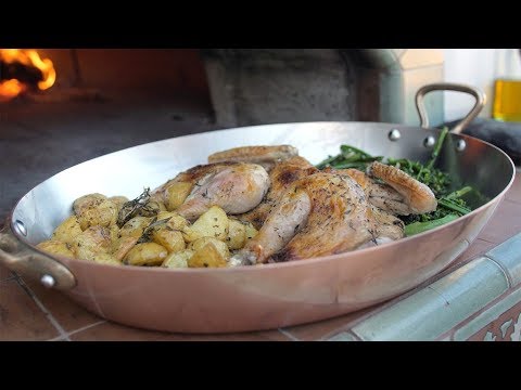 Ep 8. Spatchcock Chicken in the Wood Fired Oven
