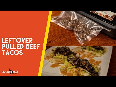 How to Store &amp; Reheat BBQ Beef For Pulled Beef Tacos