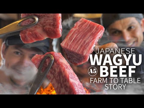 Japanese Wagyu Beef Story (from Farm to Table) ★ ONLY in JAPAN