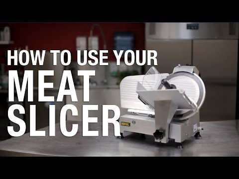 Buffalo: How to use your Meat Slicer