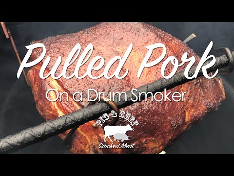 Pulled Pork on a Drum Smoker (Pit Barrel Cooker)