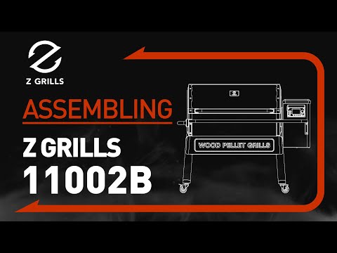Z Grills 11002B Wi-Fi Pellet Grill Assembly Overview