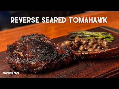 Reverse Seared Tomahawk (Rib Eye) Steak