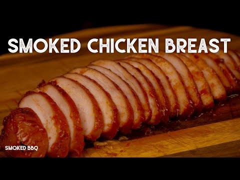 Moist and Tender Smoked Chicken Breast