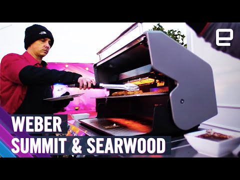 Weber Grills Summit &amp; Searwood first look at CES 2024