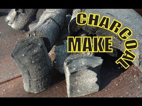 Making Hardwood Lump Charcoal