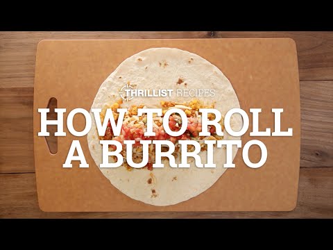 How To Roll A Burrito