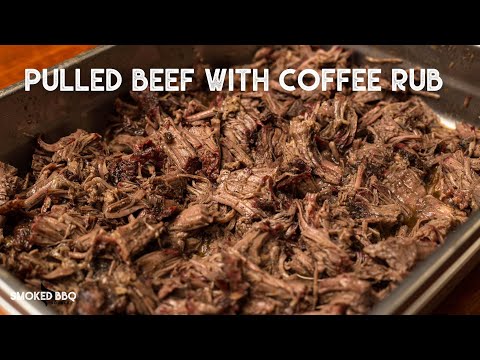 Easy BBQ Pulled Beef with a Coffee Rub