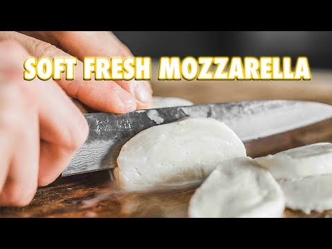 30 Minute Homemade Fresh Mozzarella Cheese