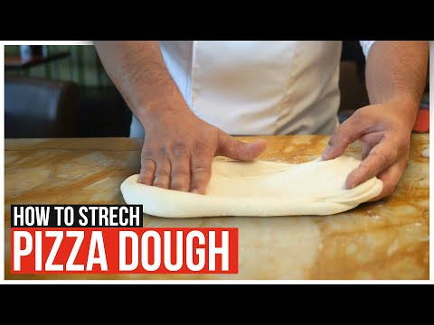 How to STRETCH NEAPOLITAN PIZZA DOUGH like a World Best Pizza Chef