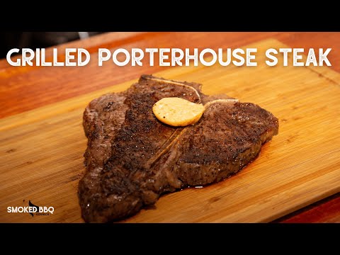 Grilled Porterhouse Steak With Whisky Compound Butter
