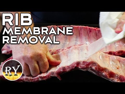How To Easily Remove The Membrane From Your Ribs