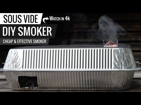 Sous Vide DIY Smoker on a Budget How to build a smoker