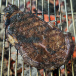 steak on charcoal grill recipe