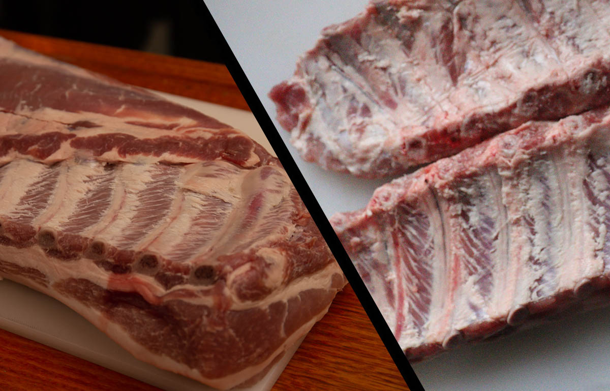 Types of Pork Ribs - Know the Difference Between Spare Ribs & Baby Backs