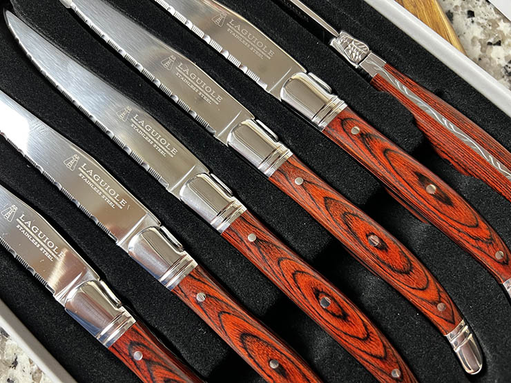 Trudeau Laguiole steak knives