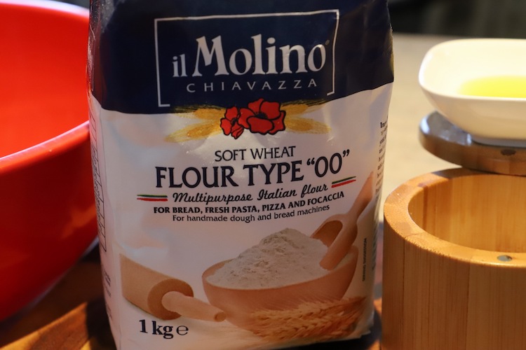 a bag of flour type 00