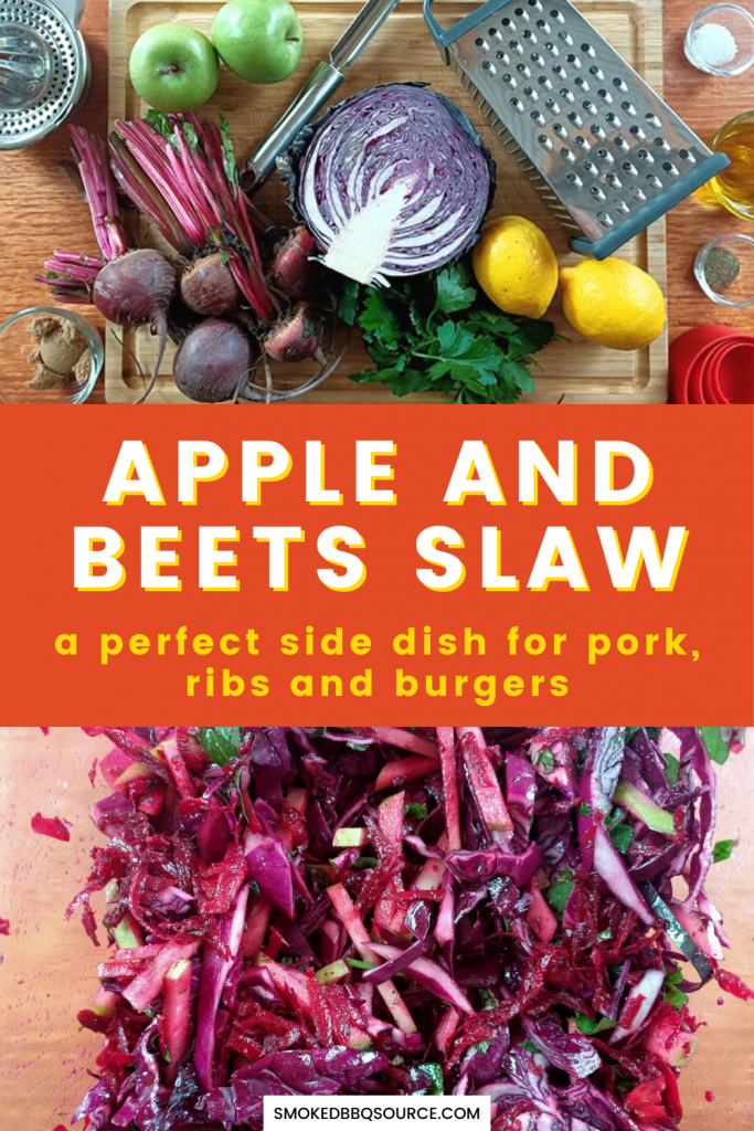 apple and beets slaw