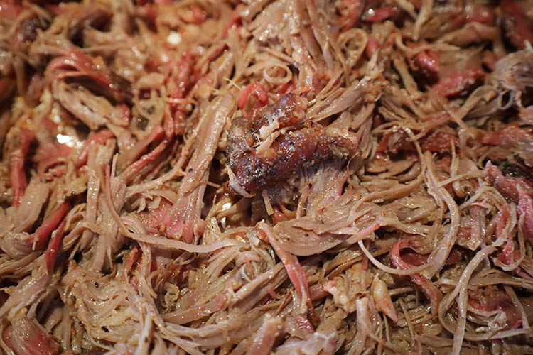 pulled smoked beef chuck