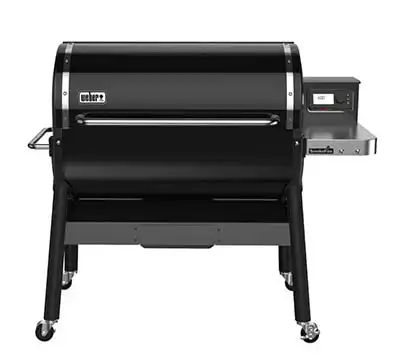 Weber SmokeFire EX6 Wood Fired Pellet Grill (2nd Gen) with Cover