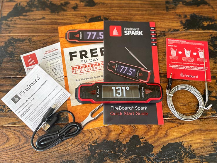 fireboard spark packaging contents