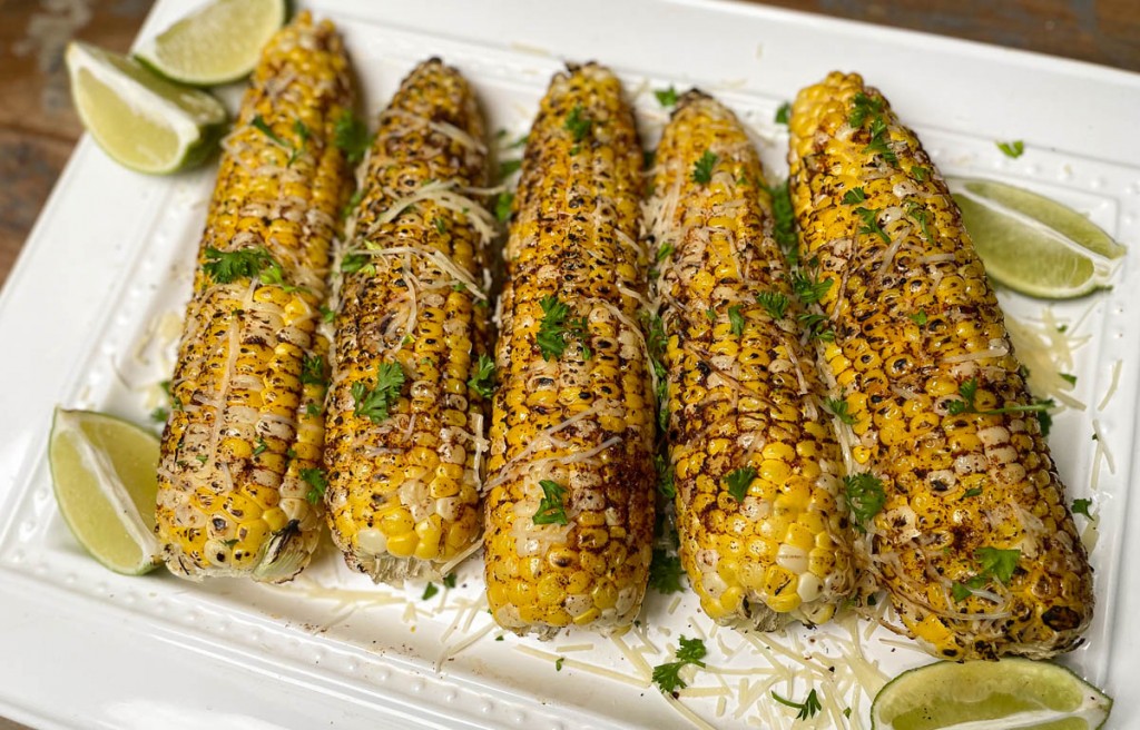 mexican style grilled corn