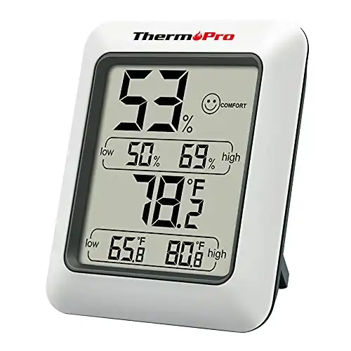 ThermoPro TP50 Digital Indoor Thermometer and Hygrometer