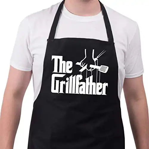 The Grillfather Men’s Grilling Apron