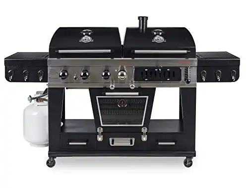 Pit Boss Memphis Ultimate 4-in-1 LP Gas, Charcoal
