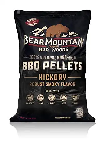 Bear Mountain BBQ All-Natural Hardwood Pellets - Hickory