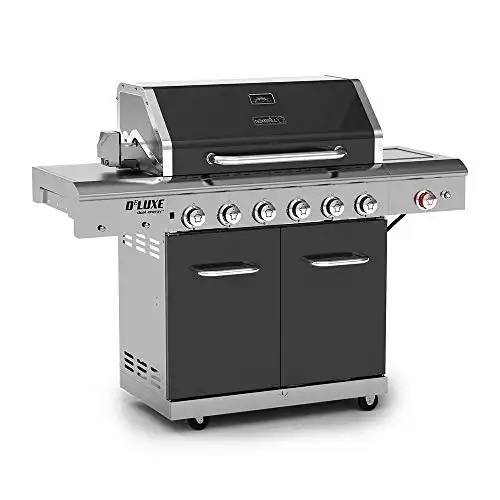 Nexgrill Deluxe 6-Burner Gas Grill with Searing Side Burner