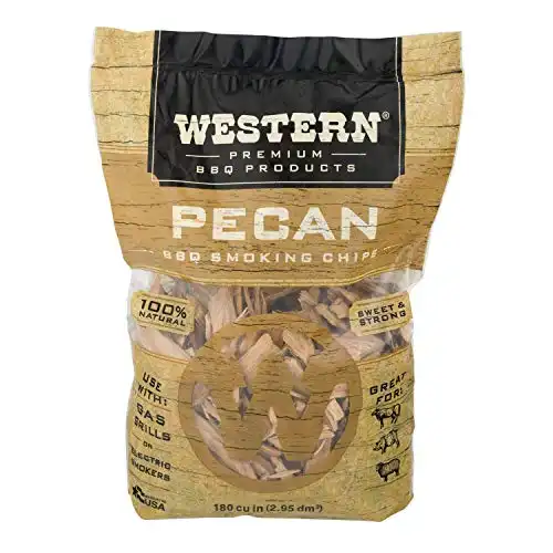 Western Premium BBQ Products Pecan BBQ Smoking Chips