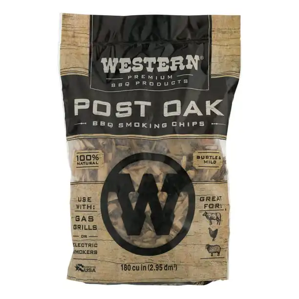 Post Oak Smoking Chips - Western Premium BBQ Products