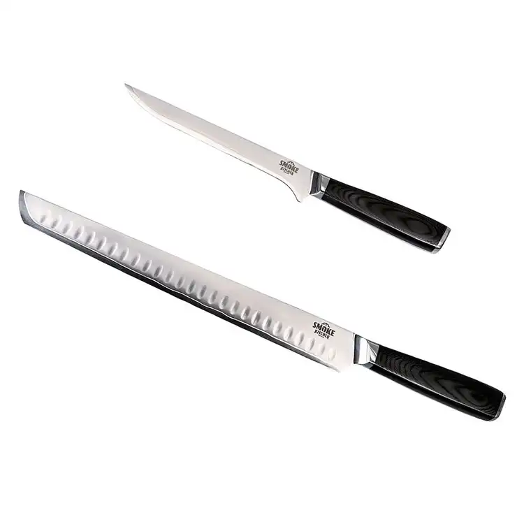 Pit Master Essentials Slicing & Trimming Knife Bundle - Smoke Kitchen
