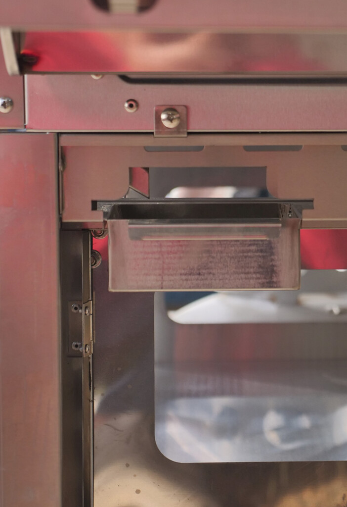 Victory propane gas griddle grease box