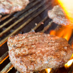 flame grilled frozen burger