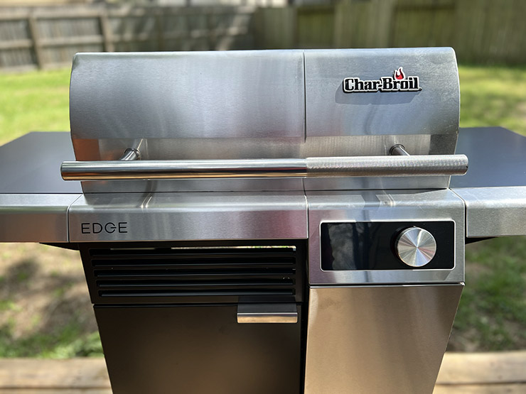 a close up view of the Char Broil Edge grill