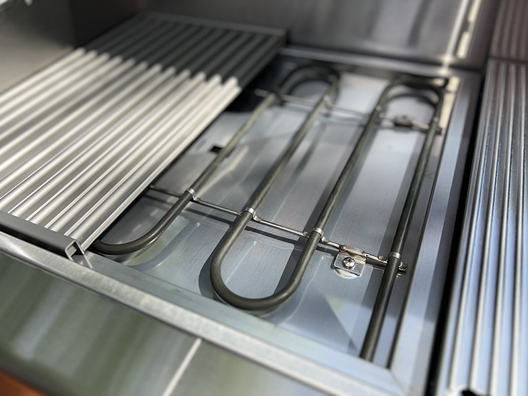 Char Broil Edge grill grates and heating element