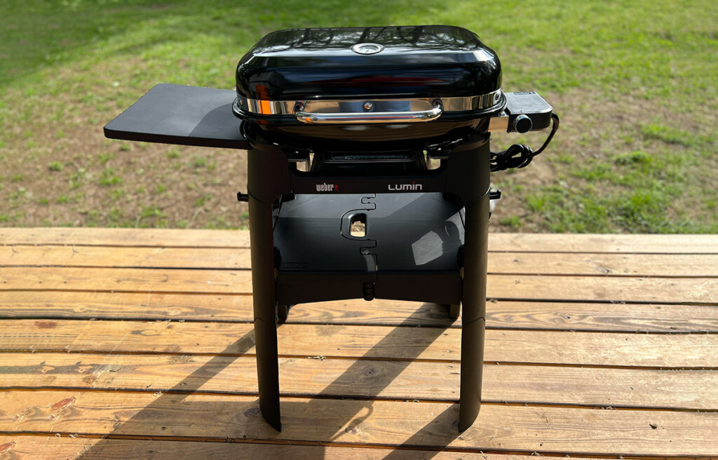 weber lumin electric grill review